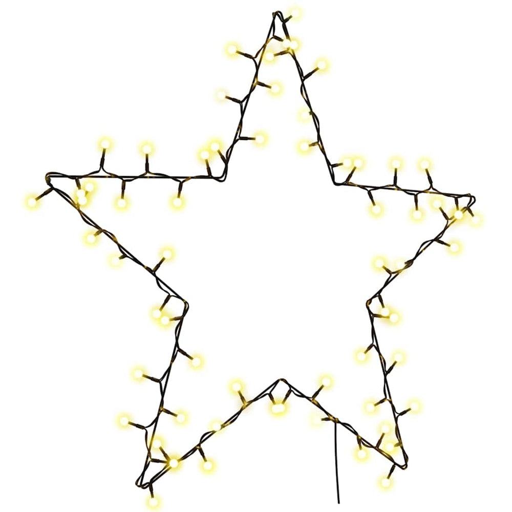LED Stern Weihnachtsbeleuchtung Warmweiß