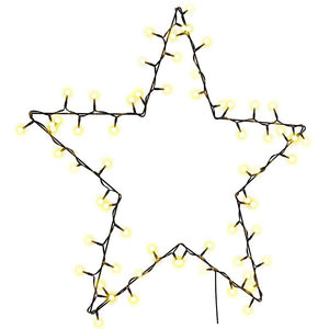 LED Stern Weihnachtsbeleuchtung Warmweiß