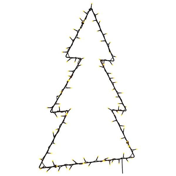 Weihnachtsbaum Silhouette Lichterkette - 115 LEDs