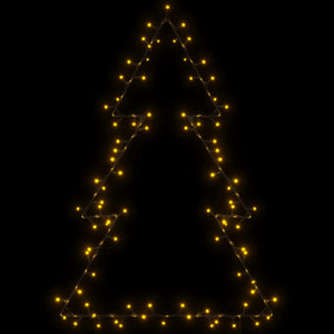 Weihnachtsbaum Silhouette Lichterkette - 115 LEDs