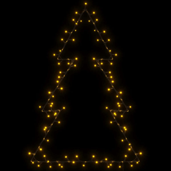 Weihnachtsbaum Silhouette Lichterkette - 115 LEDs
