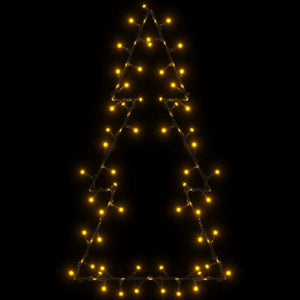 Weihnachtsbaum Silhouette mit 80 LEDs