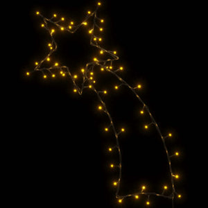 LED Sternschnuppen Weihnachtsbeleuchtung