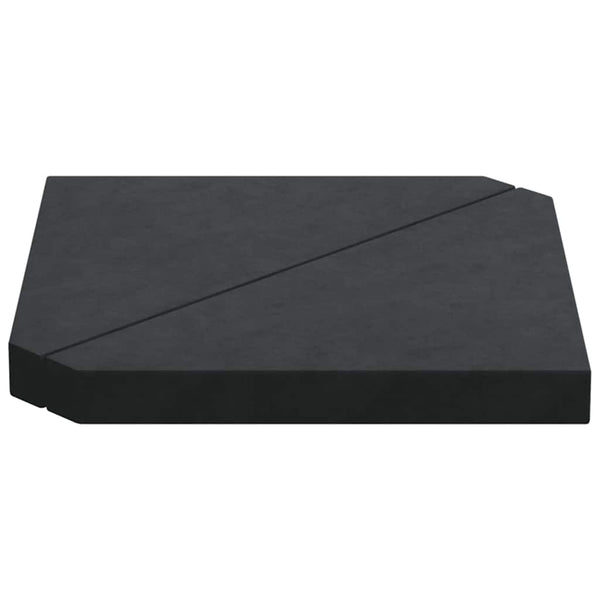 Schirm Gewichtsplatten 14kg, 2er Set