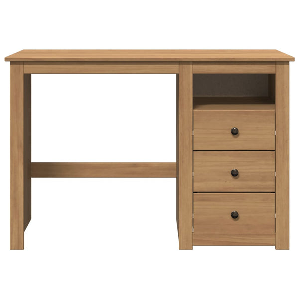 Massivholz Schreibtisch Kiefer 112 cm