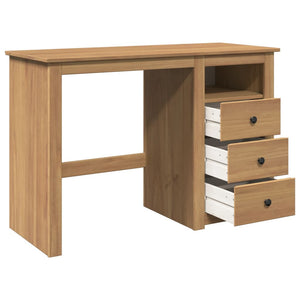 Massivholz Schreibtisch Kiefer 112 cm
