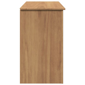 Massivholz Schreibtisch Kiefer 112 cm