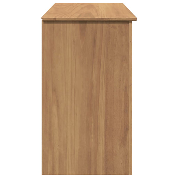 Massivholz Schreibtisch Kiefer 112 cm