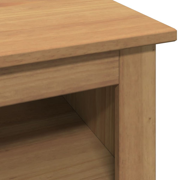 Massivholz Schreibtisch Kiefer 112 cm