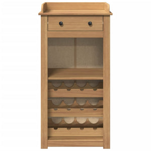 Weinregal Massivholz Kiefer 57x40x111,5 cm