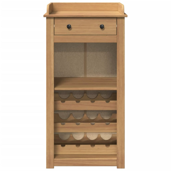 Weinregal Massivholz Kiefer 57x40x111,5 cm