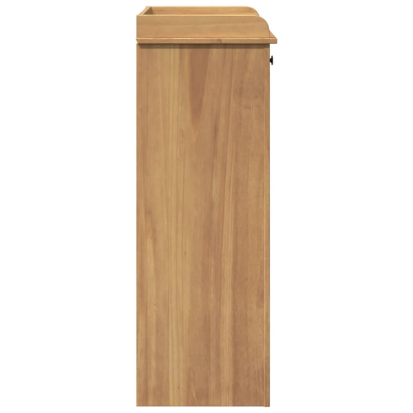 Weinregal Massivholz Kiefer 57x40x111,5 cm