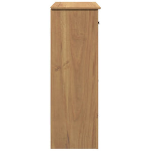Massivholz Schuhschrank Kiefer 80x114 cm