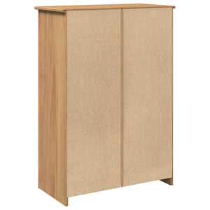 Massivholz Schuhschrank Kiefer 80x114 cm