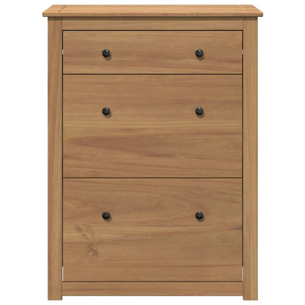 Massivholz Schuhschrank Kiefer 80x105 cm