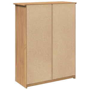 Massivholz Schuhschrank Kiefer 80x105 cm