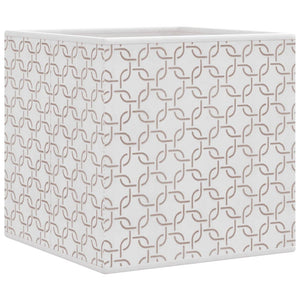 Faltboxen 10er Set Creme 32x32x32 cm