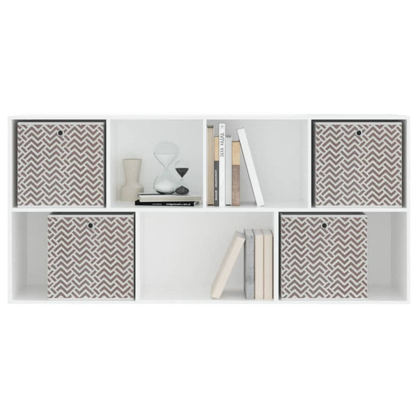 Faltboxen 4er Set Braun 32x32x32 cm