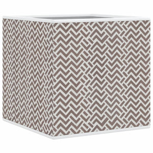Faltboxen 4er Set Braun 32x32x32 cm