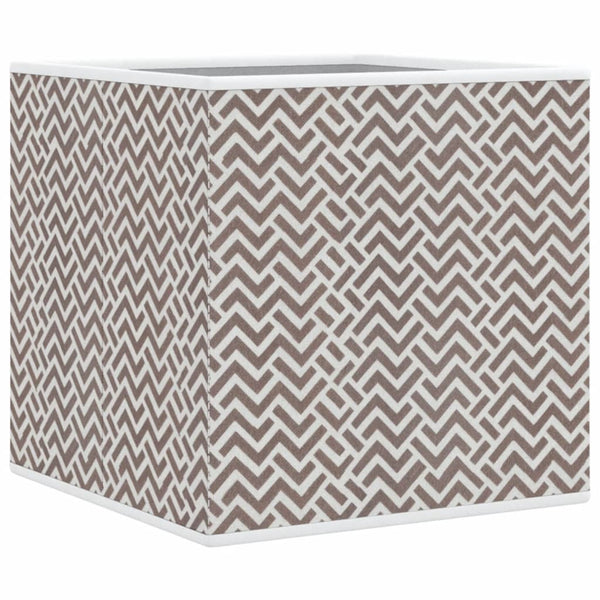 Faltboxen 4er Set Braun 32x32x32 cm