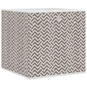 Faltboxen Braun 32x32x32 cm 10er-Set