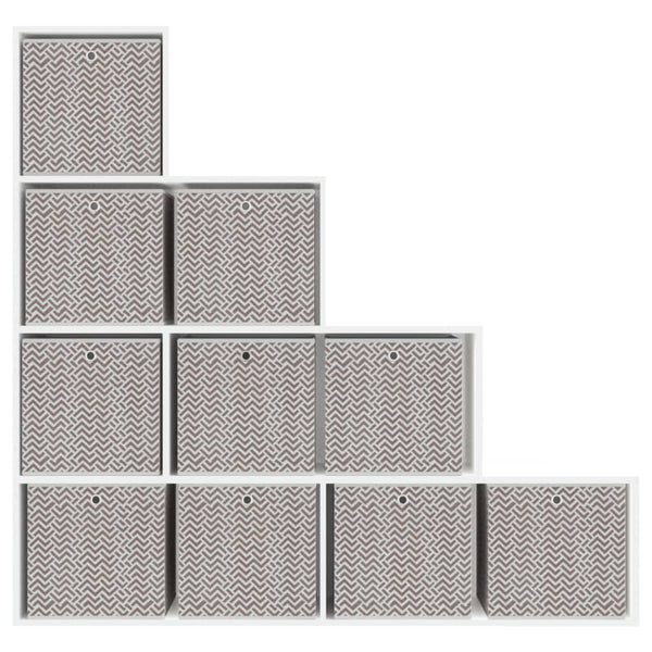 Faltboxen Braun 32x32x32 cm 10er-Set