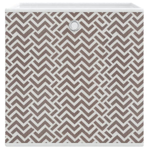 Faltboxen Braun 32x32x32 cm 10er-Set