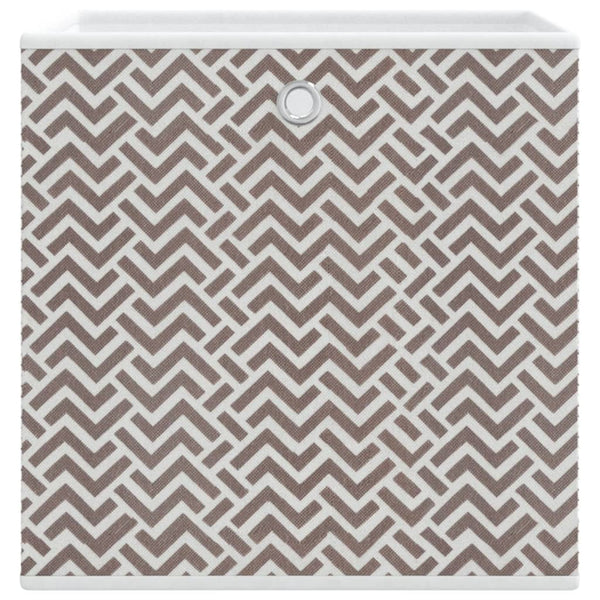 Faltboxen Braun 32x32x32 cm 10er-Set