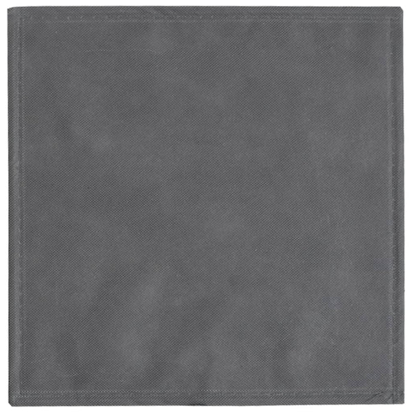 Faltboxen Grau 4er Set 32x32x32cm