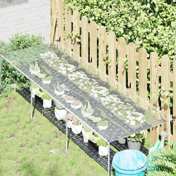 PVC Pflanzenabdeckung mit Ösen 1x3 m