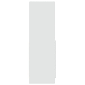 Highboard Weiß 63x33x100 cm