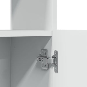 Highboard Weiß 63x33x100 cm
