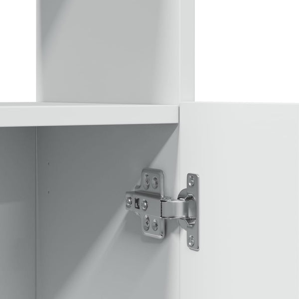 Highboard Weiß 63x33x100 cm