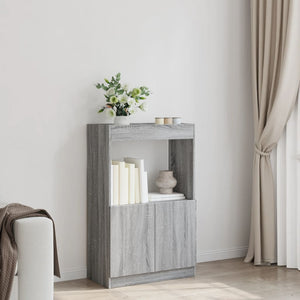 Highboard Grau Sonoma-Eiche 63x100 cm