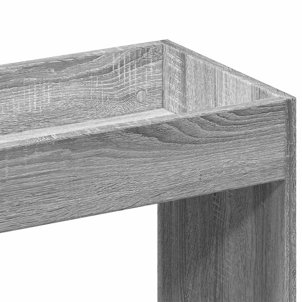 Highboard Grau Sonoma-Eiche 63x100 cm