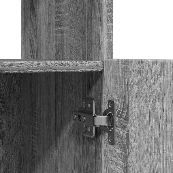Highboard Grau Sonoma-Eiche 63x100 cm
