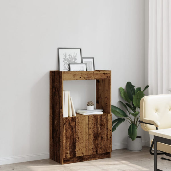 Highboard Altholz-Optik 63x33x100 cm