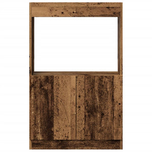 Highboard Altholz-Optik 63x33x100 cm