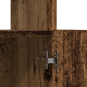 Highboard Altholz-Optik 63x33x100 cm