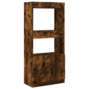 Highboard Räuchereiche 63x33x140cm