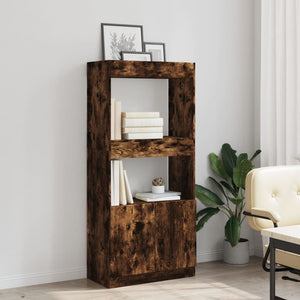Highboard Räuchereiche 63x33x140cm