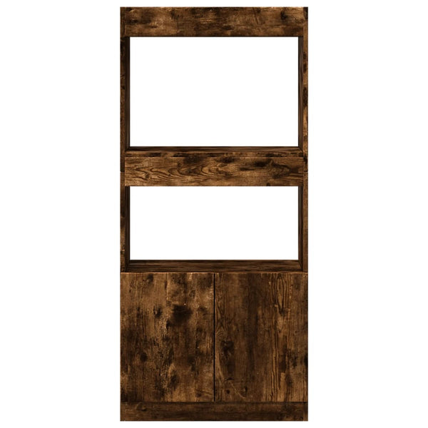 Highboard Räuchereiche 63x33x140cm