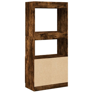 Highboard Räuchereiche 63x33x140cm