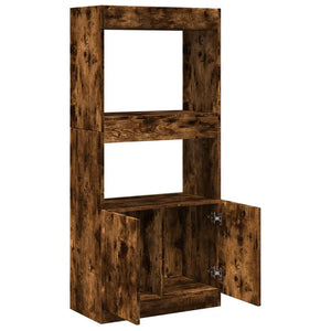 Highboard Räuchereiche 63x33x140cm
