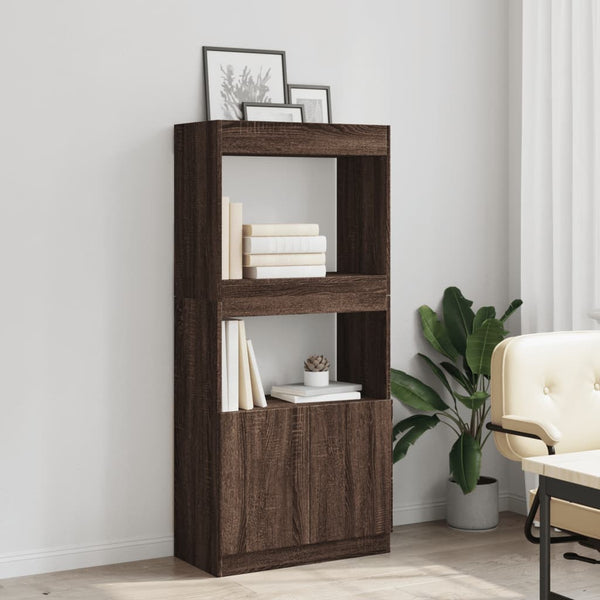 Highboard Braun Eichen-Optik 140 cm