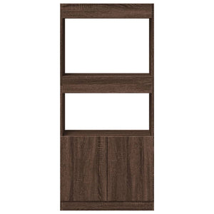 Highboard Braun Eichen-Optik 140 cm