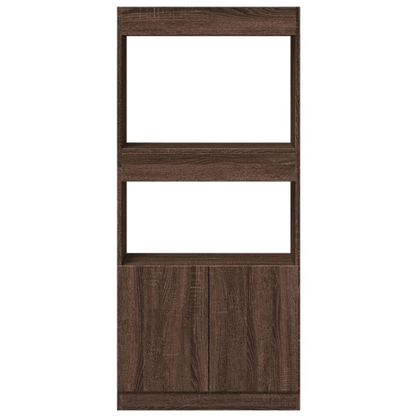 Highboard Braun Eichen-Optik 140 cm