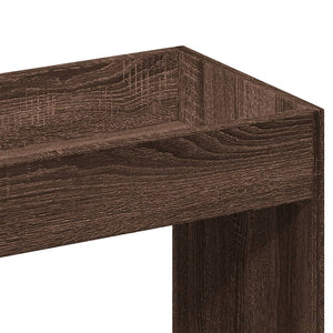 Highboard Braun Eichen-Optik 140 cm
