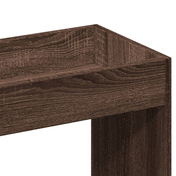 Highboard Braun Eichen-Optik 140 cm