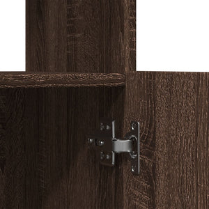 Highboard Braun Eichen-Optik 140 cm